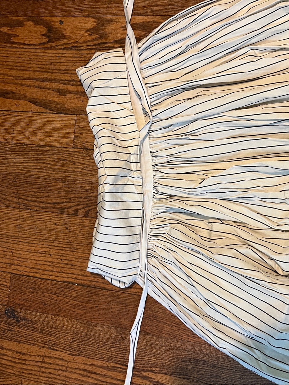 Vintage 1980s Kenzo Pinstripe Skirt with Pockets Archive# 6012 - Picture 10 of 16